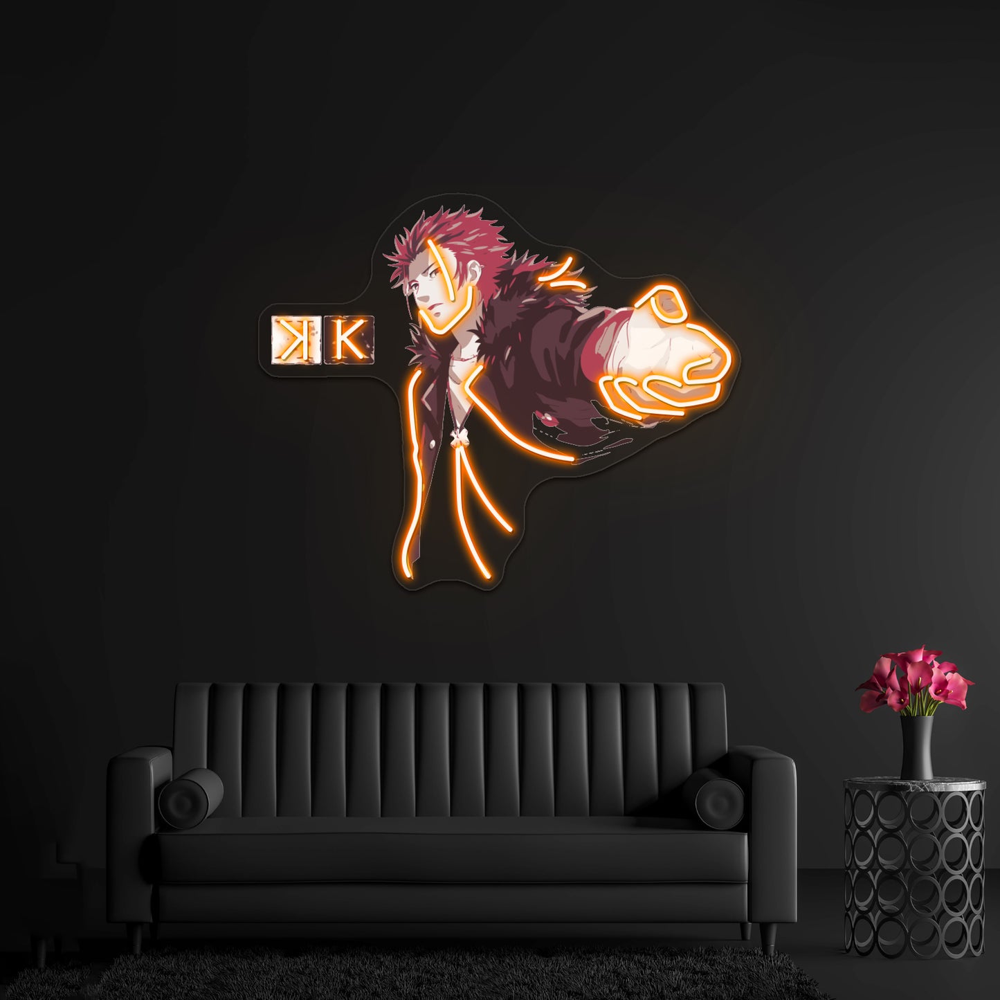 Mikoto Suoh K Project Artwork Neon Wall Signs