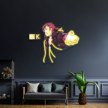 Mikoto Suoh K Project Artwork Neon Wall Signs