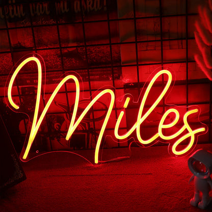 Miles Led Neon Sign | Shineneon