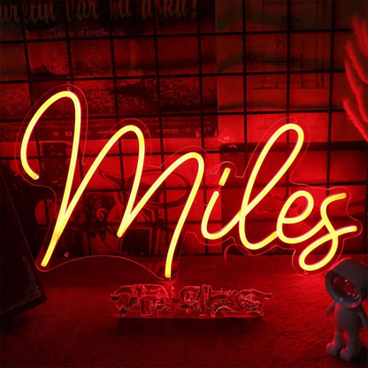 Miles Led Neon Sign | Shineneon