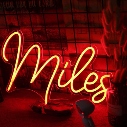 Miles Led Neon Sign | Shineneon