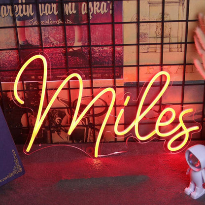 Miles Led Neon Sign | Shineneon