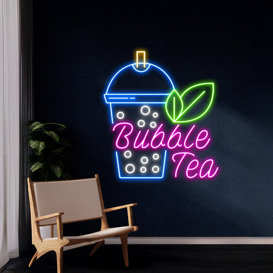 Milk Tea Led Sign