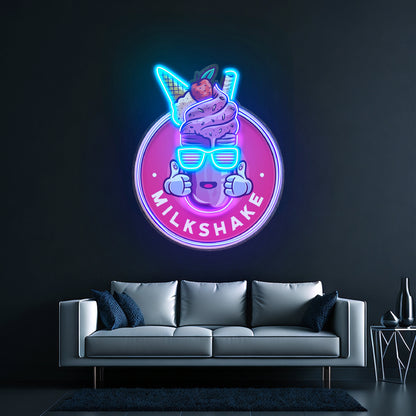 Minimalist Pua Hei Hei Artwork Neon Wall Signs