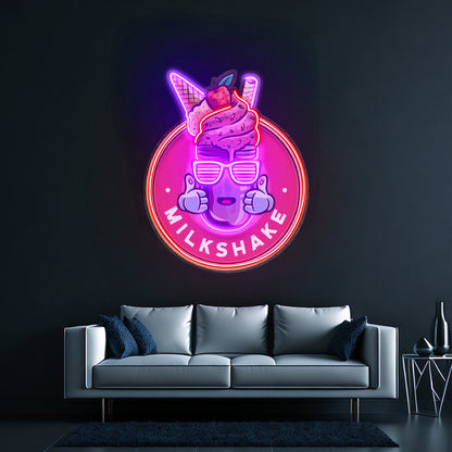 Minimalist Pua Hei Hei Artwork Neon Wall Signs