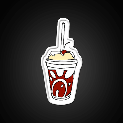 Milkshake Fast Food Led Neon Sign For Burger Place Rgb Color - Shineneon