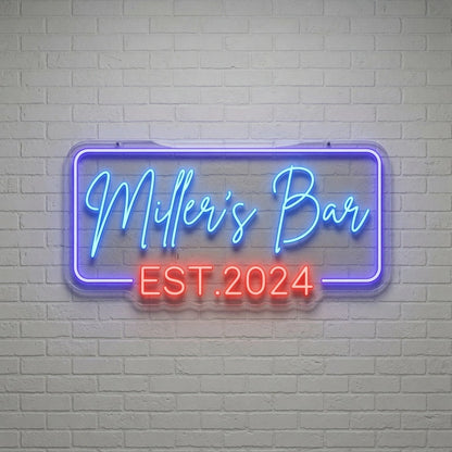 Miller's Bar LED Neon Sign - 01 Original Product Image