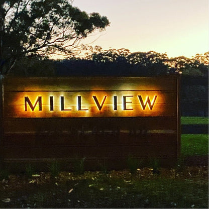 Millview 3D Backlit Channel Letters Led Light Sign - Shineneon