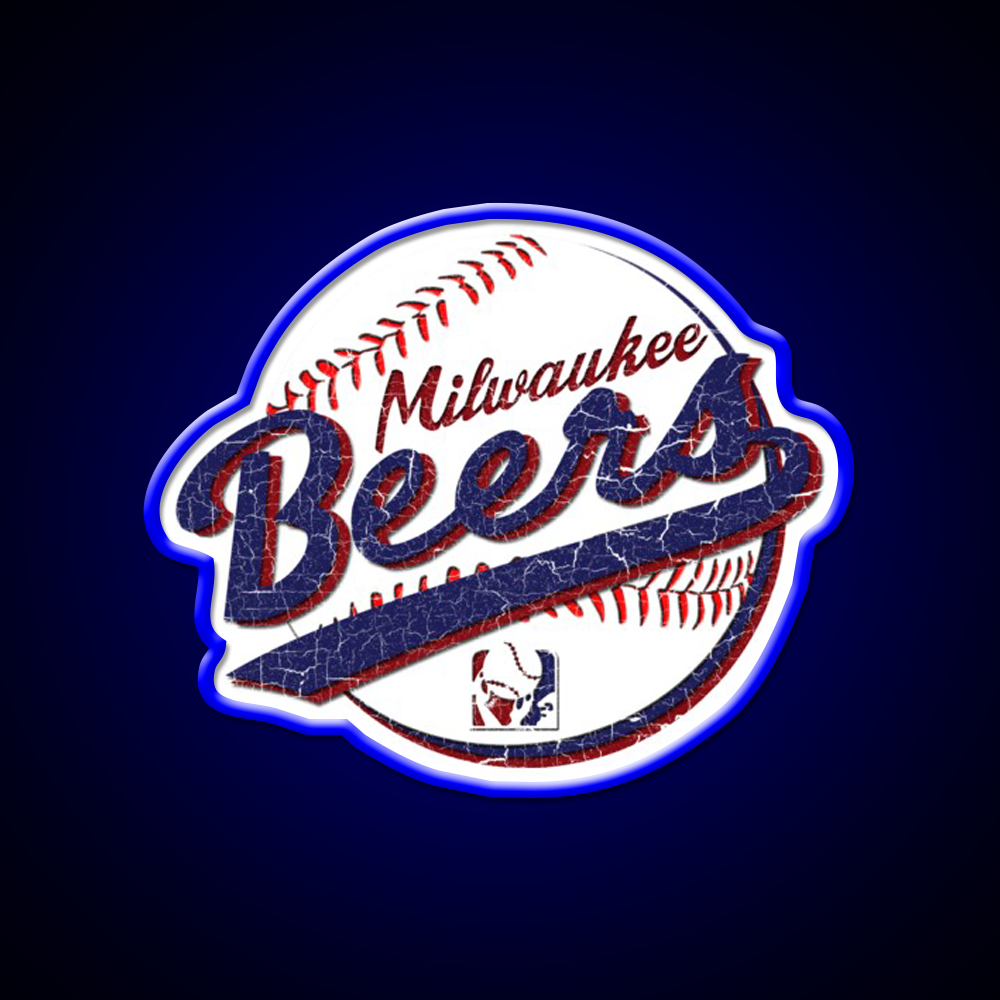 Milwaukee Beers Beer Bar Decor Led Neon Sign Rgb Color - LED neon sign view 5