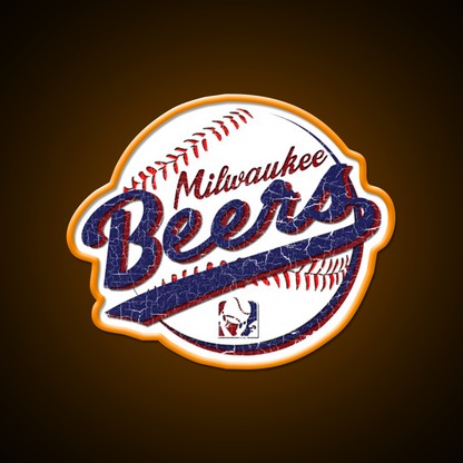 Milwaukee Beers Beer Bar Decor Led Neon Sign Rgb Color - LED neon sign view 6