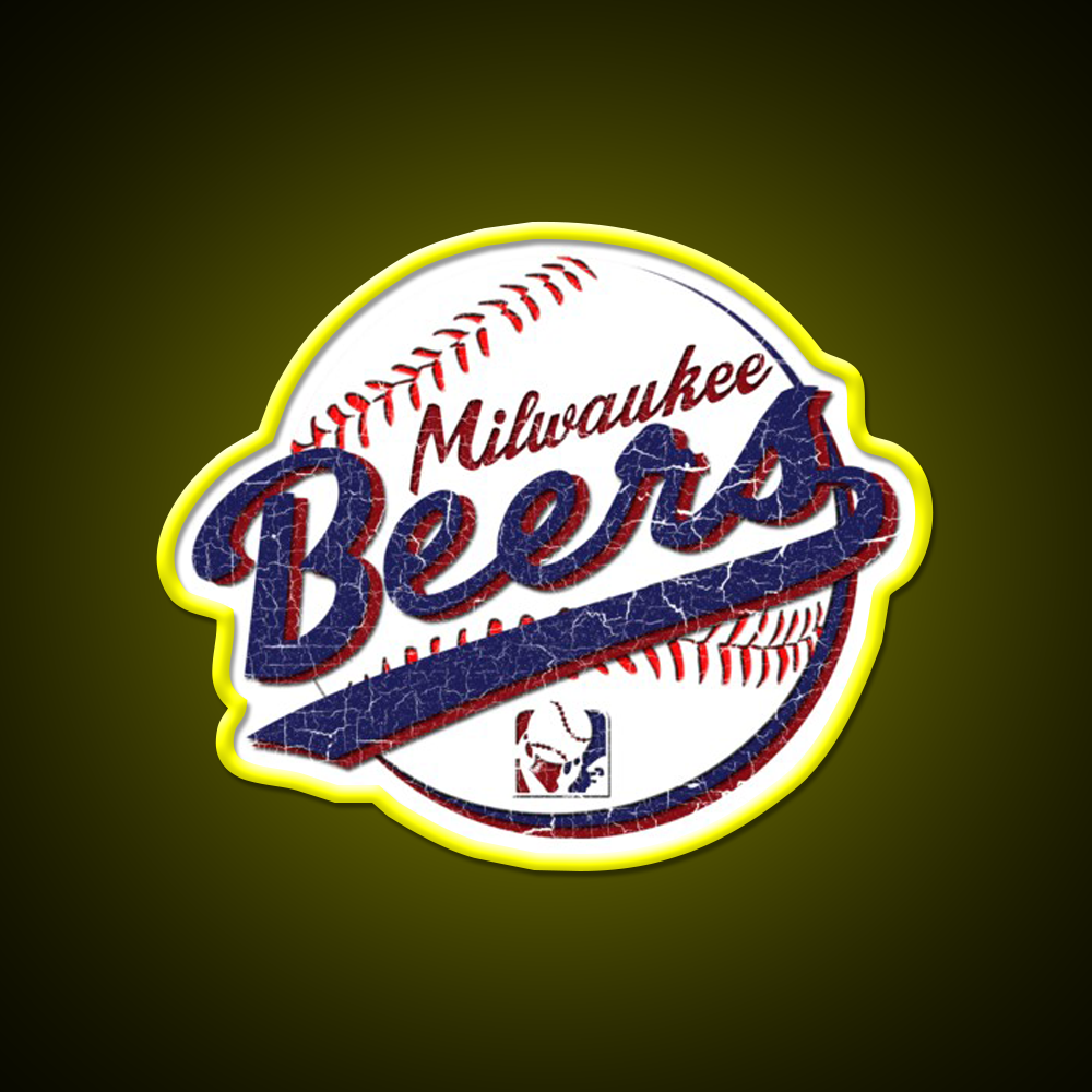 Milwaukee Beers Beer Bar Decor Led Neon Sign Rgb Color - LED neon sign view 7