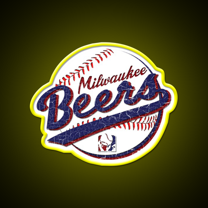 Milwaukee Beers Beer Bar Decor Led Neon Sign Rgb Color - LED neon sign view 7