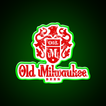 Milwaukee Classic Beer Bar Decor Led Neon Sign Rgb Color - LED neon sign view 8