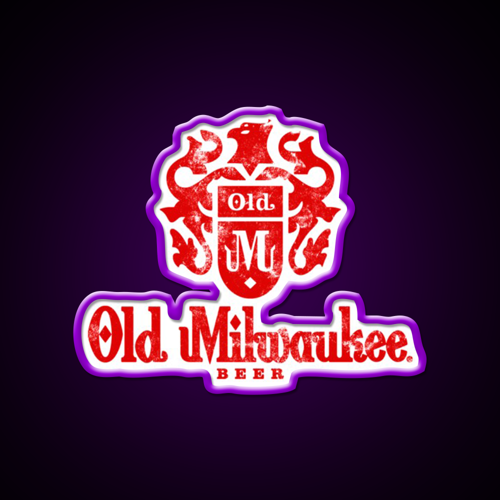 Milwaukee Classic Beer Bar Decor Led Neon Sign Rgb Color - LED neon sign view 9