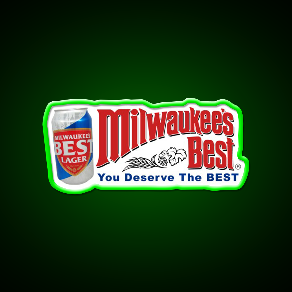 Milwaukees Beer Can Design Beer Bar Decor Led Neon Sign Rgb Color - LED neon sign view 8