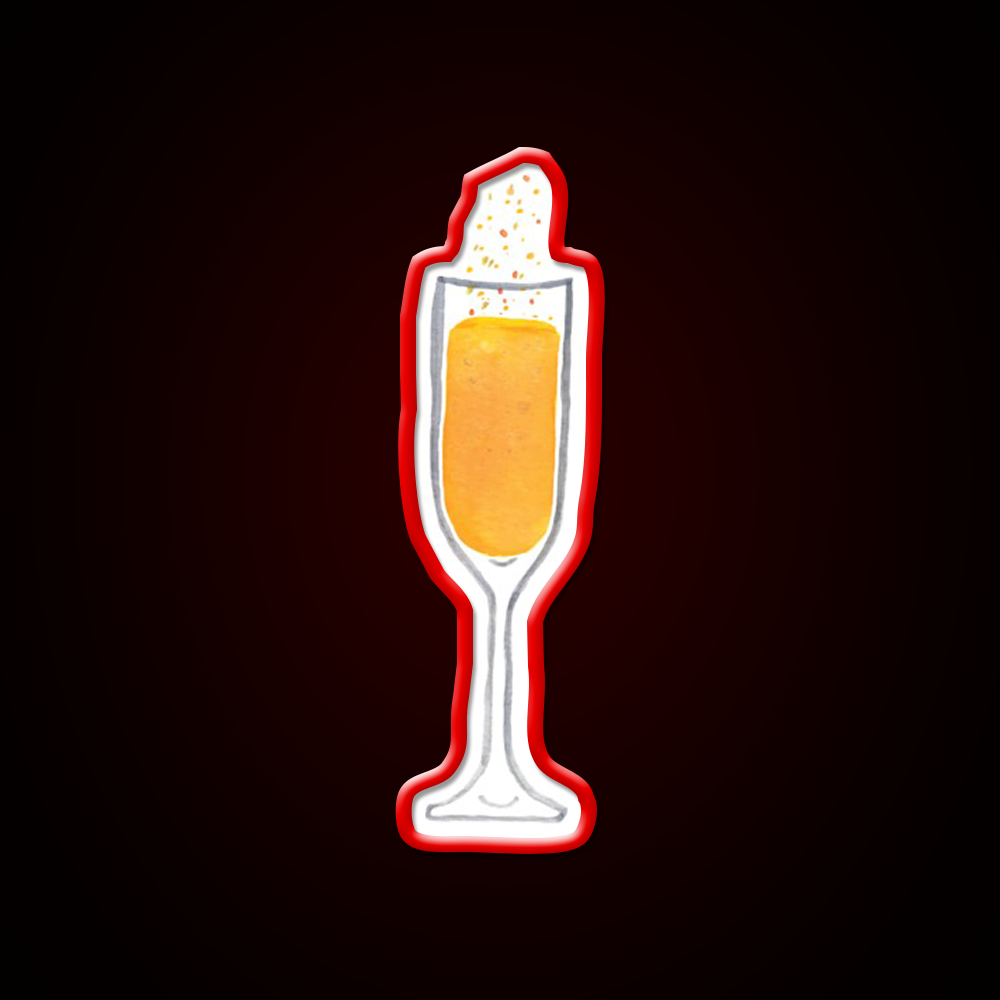 Mimosa Drink Cocktail Bar Decor Led Neon Sign Rgb Color - LED neon sign view 10