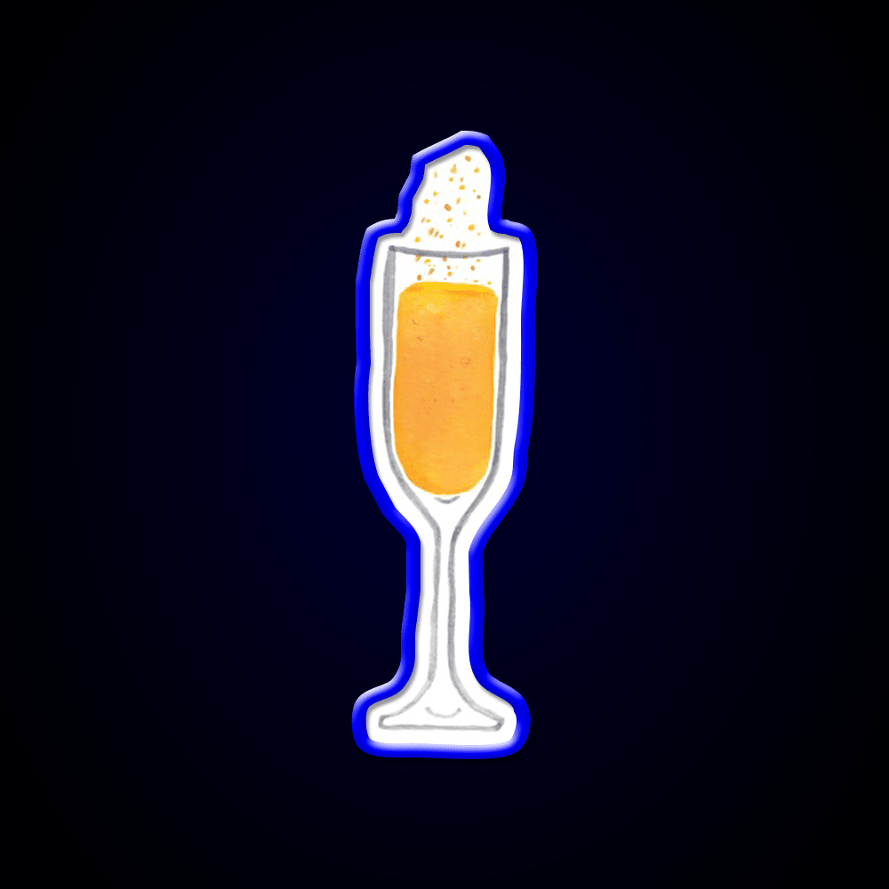 Mimosa Drink Cocktail Bar Decor Led Neon Sign Rgb Color - Shineneon