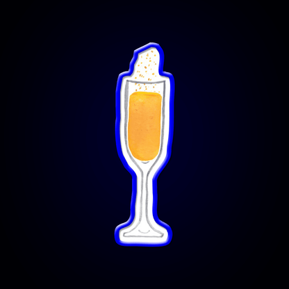 Mimosa Drink Cocktail Bar Decor Led Neon Sign Rgb Color - Shineneon