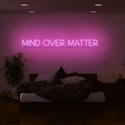 Mind Over Matter Led Neon Sign | Shineneon