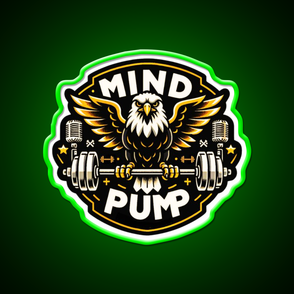 Mind Pump Gym Fitness Led Neon Sign Rgb Color