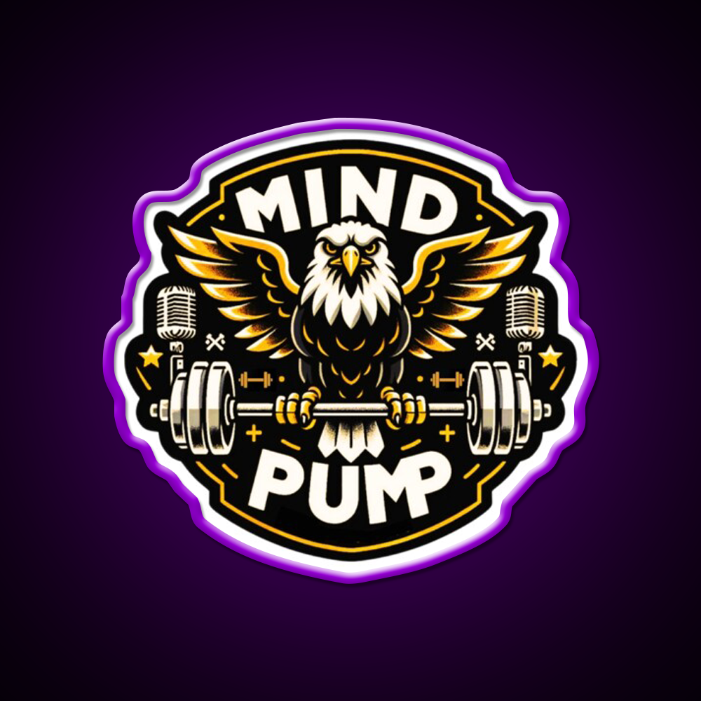 Mind Pump Gym Fitness Led Neon Sign Rgb Color
