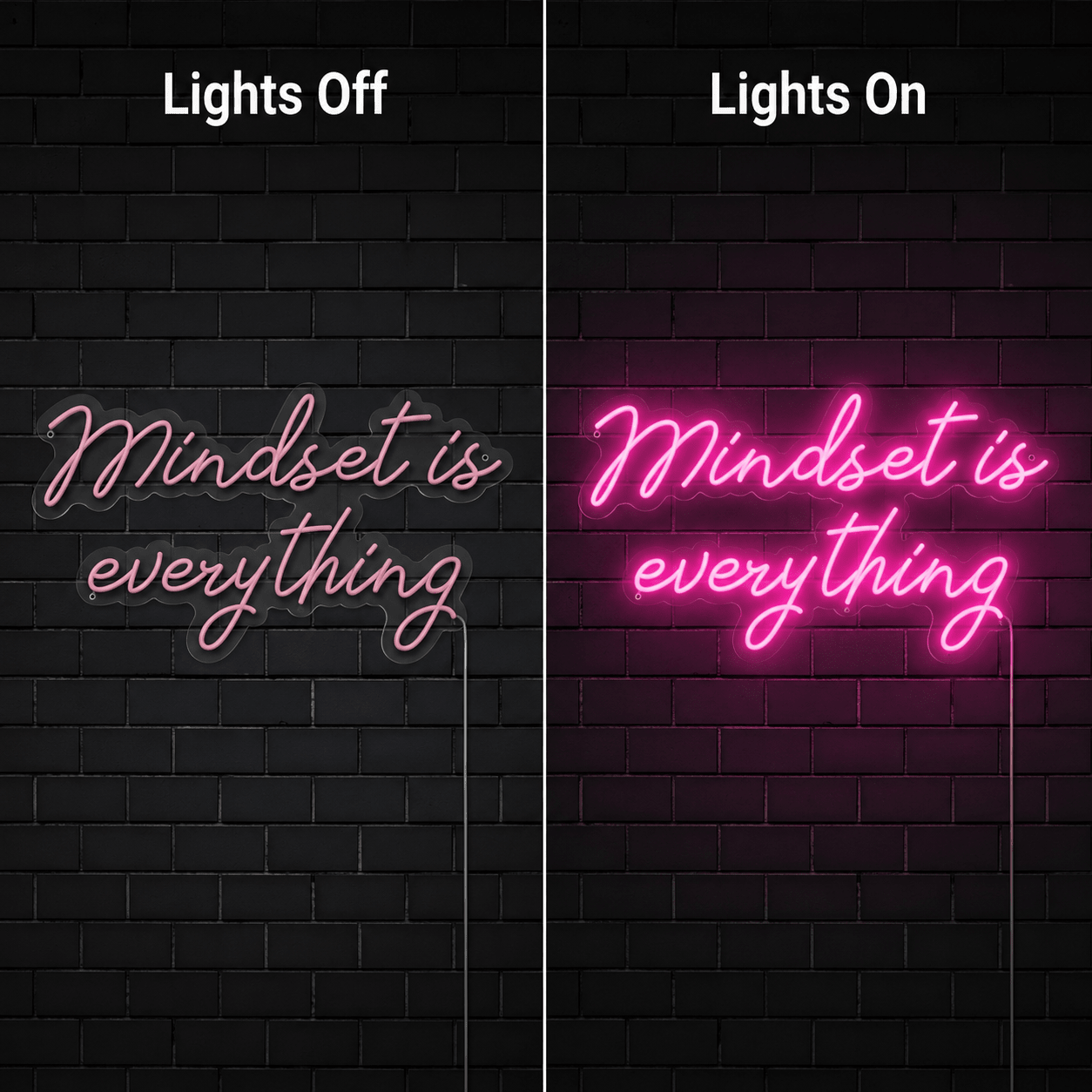 Mindset Is Everything LED Neon Sign - Shineneon