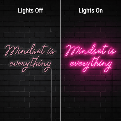Mindset Is Everything LED Neon Sign - Shineneon