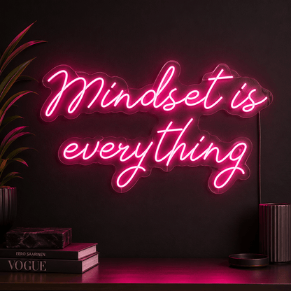 Mindset Is Everything LED Neon Sign - Shineneon