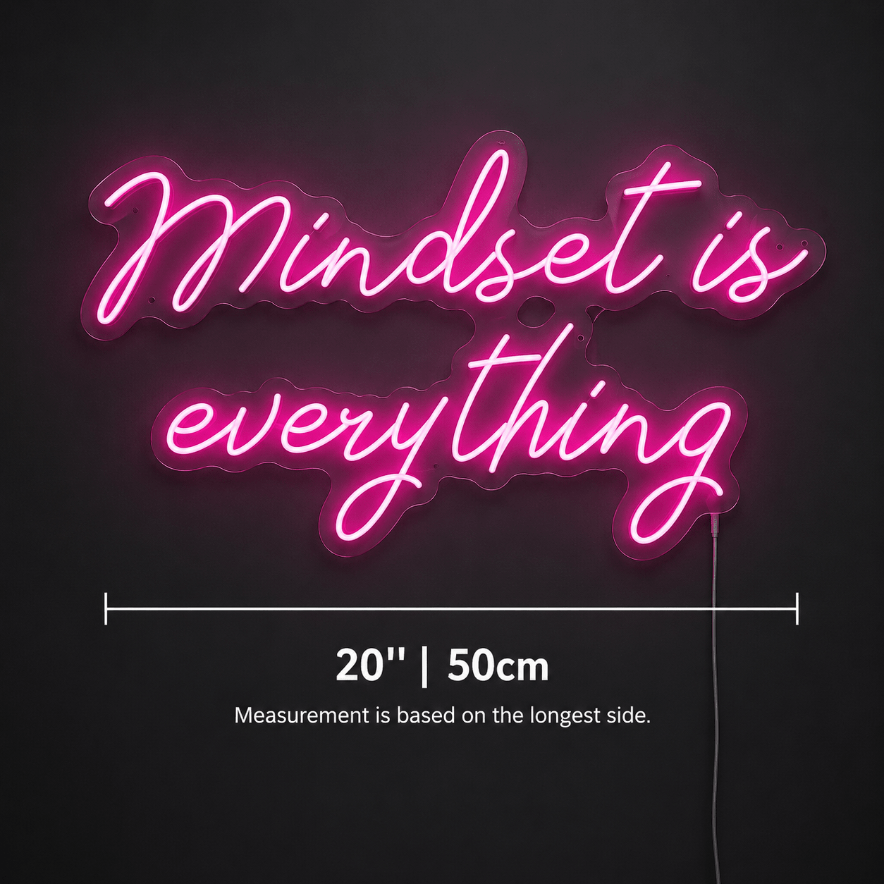 Mindset Is Everything LED Neon Sign - Shineneon