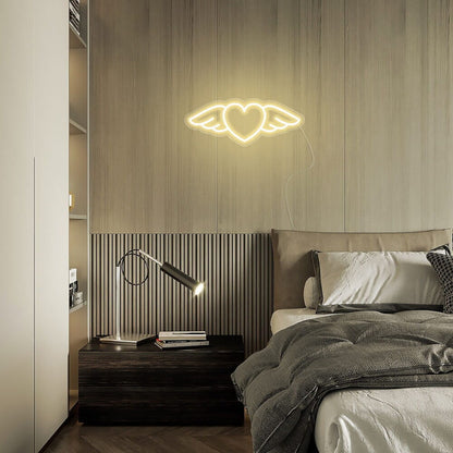 Mini Flying Heart Neon Sign | Shineneon