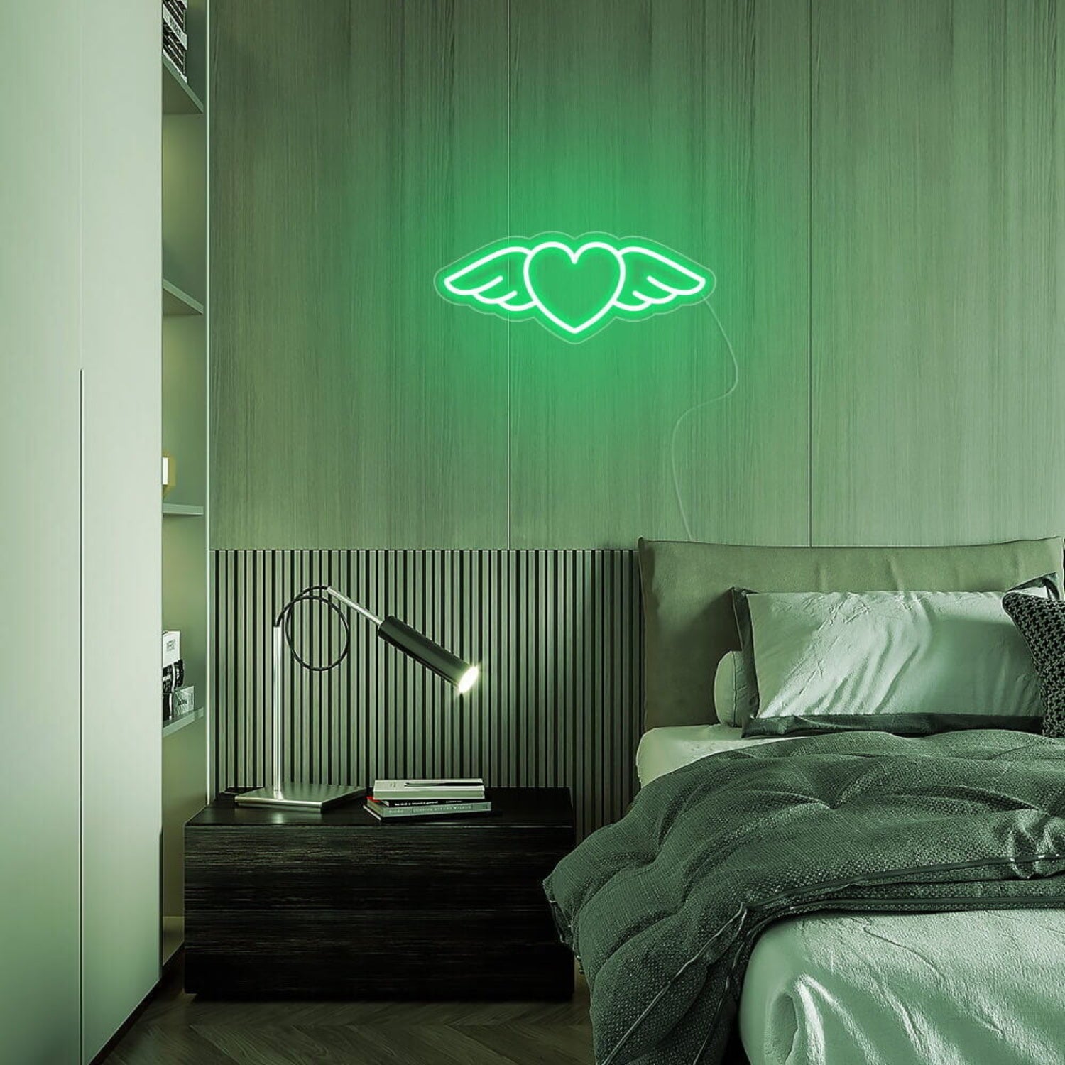 Mini Flying Heart Neon Sign | Shineneon