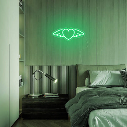 Mini Flying Heart Neon Sign | Shineneon