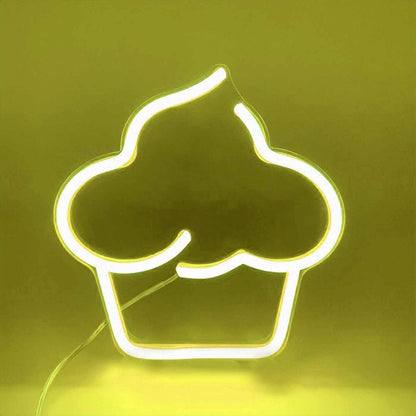 Mini Pink Cupcake Decorated Led Neon Signs | Shineneon