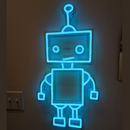 Mini Robot Led Neon Sign Wall Art | Shineneon