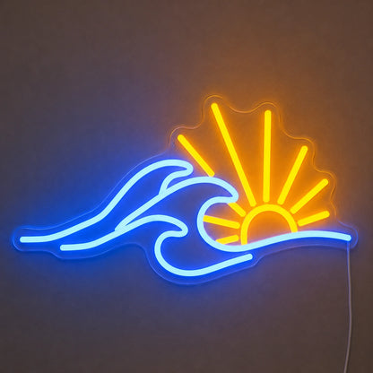 Minimal Sunrise Wave Neon Sign LED Neon Sign main product image