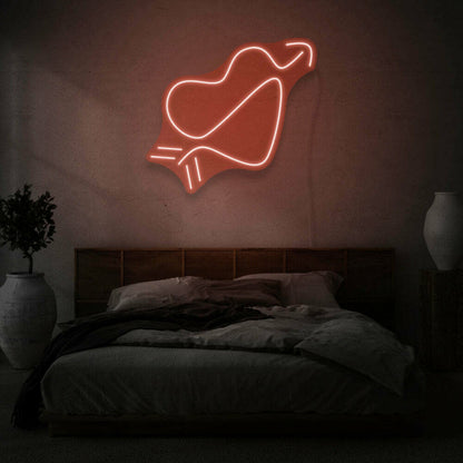 Minimalist Heart Pierced With Arrow Led Neon Light | Shineneon