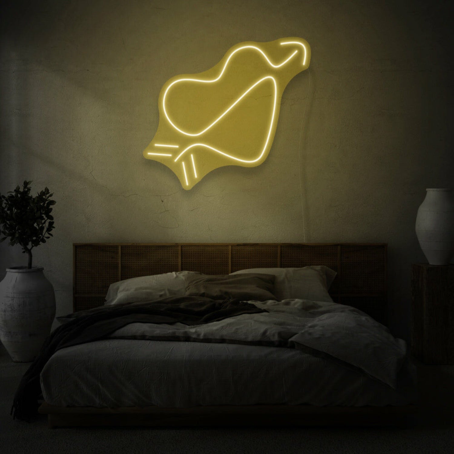 Minimalist Heart Pierced With Arrow Led Neon Light | Shineneon