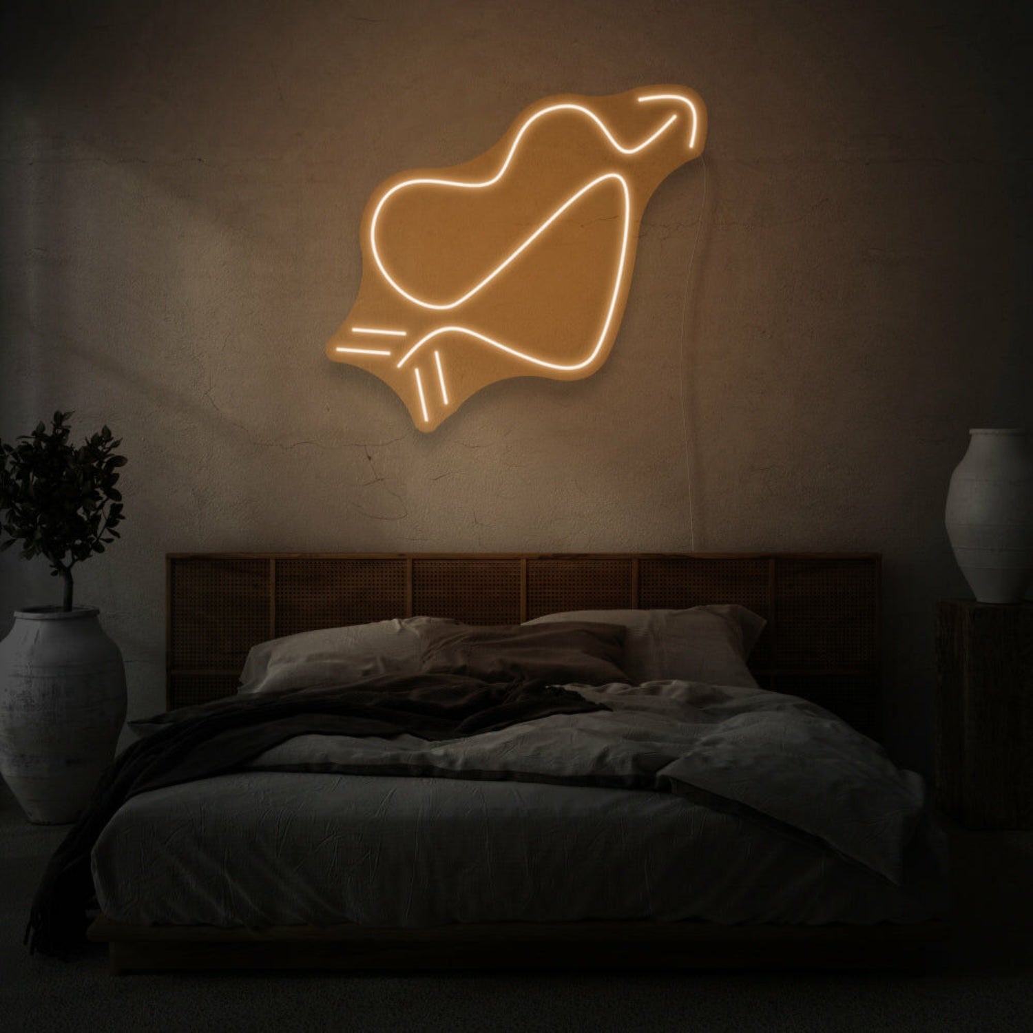 Minimalist Heart Pierced With Arrow Led Neon Light | Shineneon