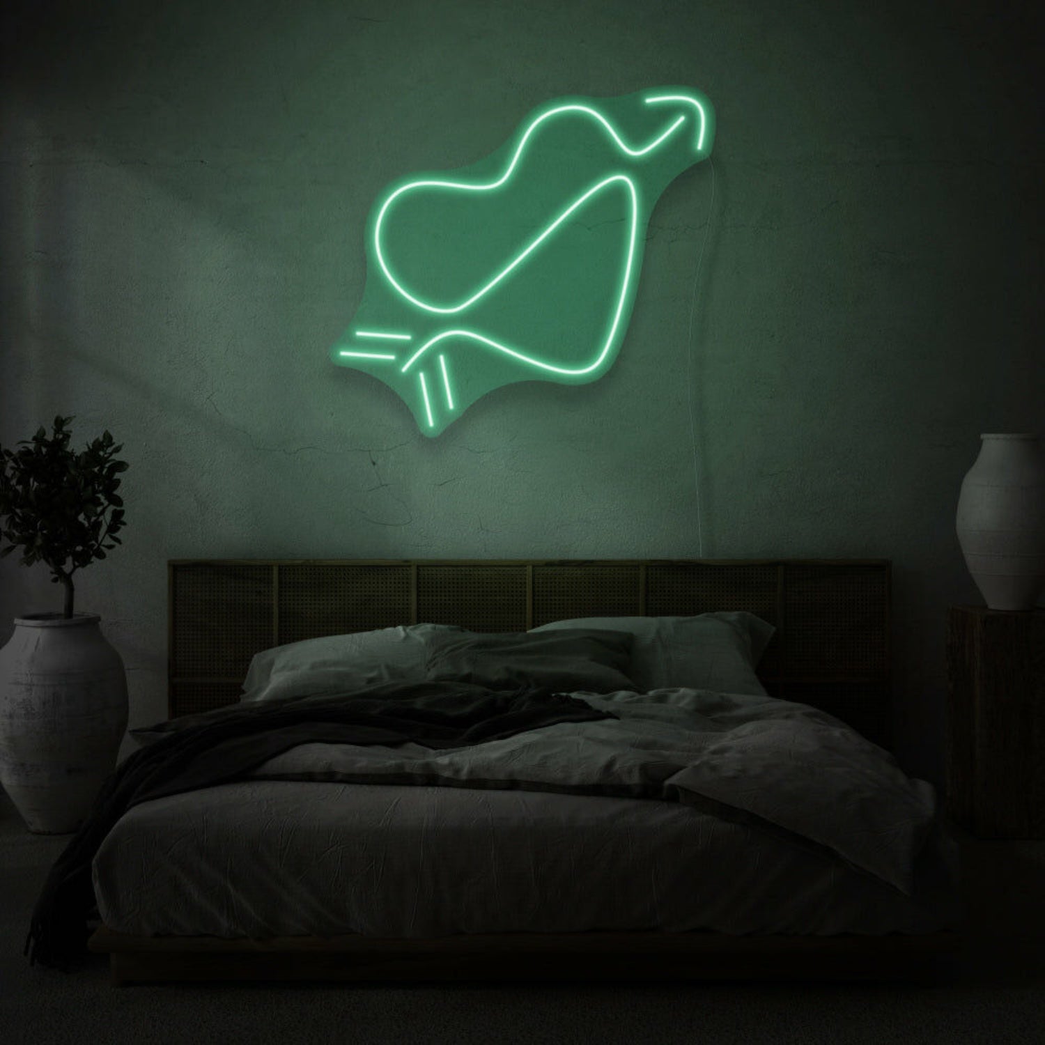 Minimalist Heart Pierced With Arrow Led Neon Light | Shineneon