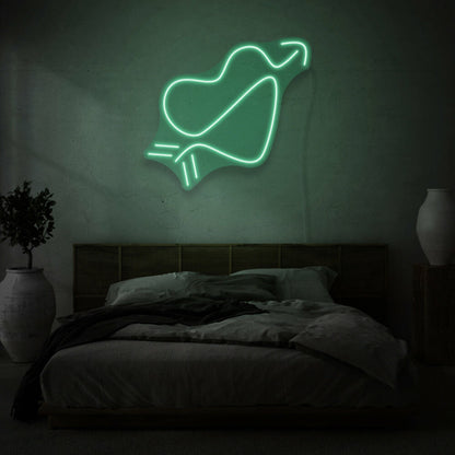 Minimalist Heart Pierced With Arrow Led Neon Light | Shineneon
