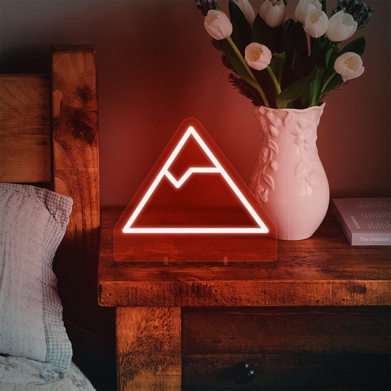 Minimalist Mountain Mini Neon Led Sign | Shineneon