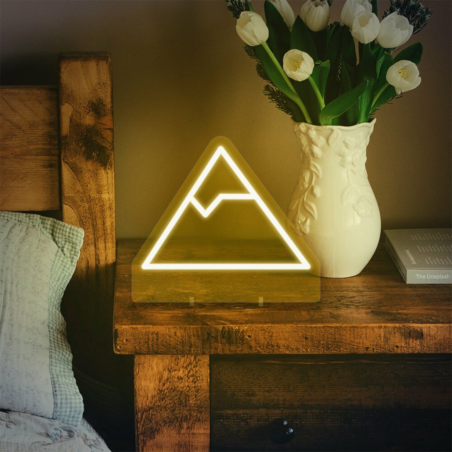 Minimalist Mountain Mini Neon Led Sign | Shineneon