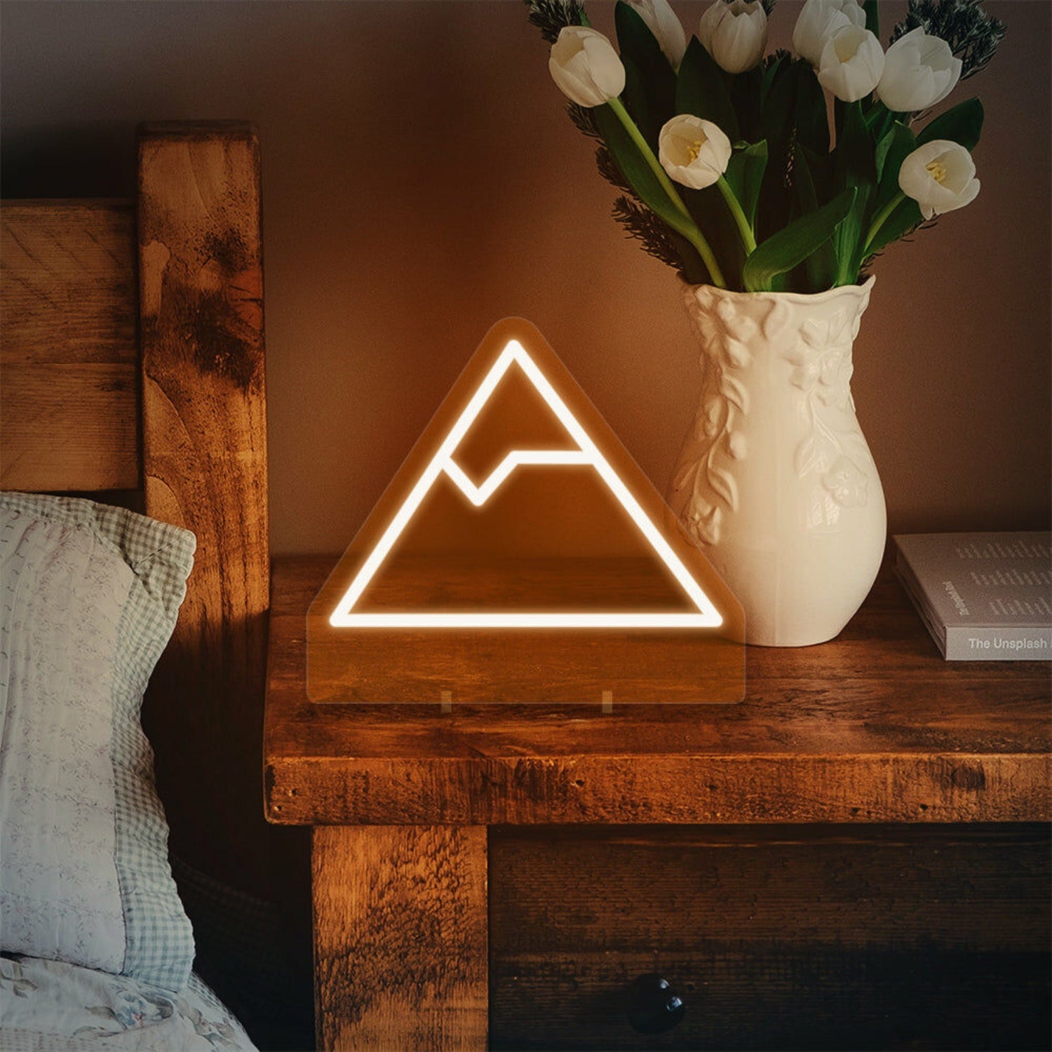 Minimalist Mountain Mini Neon Led Sign | Shineneon