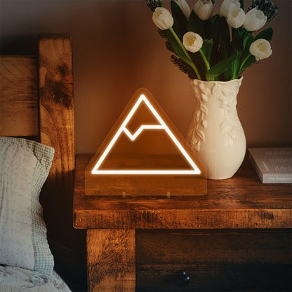 Minimalist Mountain Mini Neon Led Sign | Shineneon