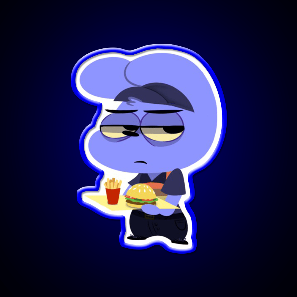 Minimum Wage Gang Fast Food Led Neon Sign For Burger Place Rgb Color - Shineneon