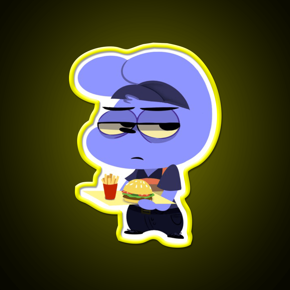 Minimum Wage Gang Fast Food Led Neon Sign For Burger Place Rgb Color - Shineneon