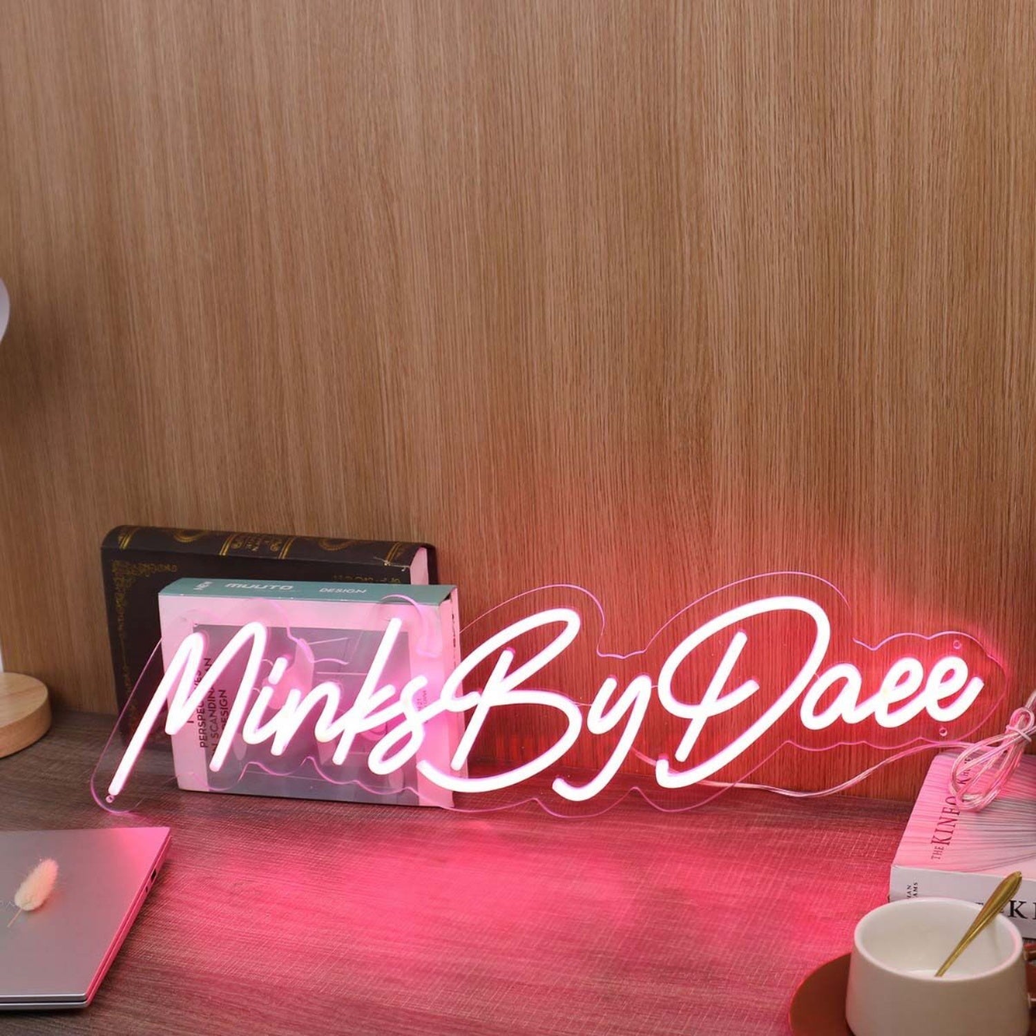 Minks By Daee Red Led Neon Sign - Shineneon