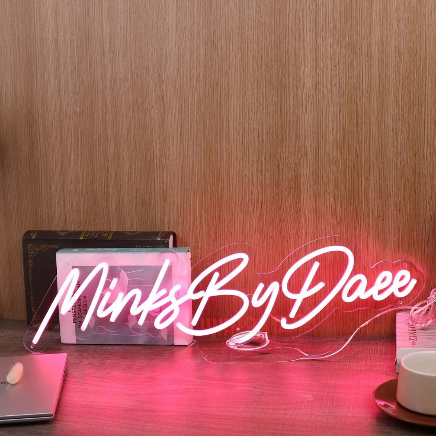 Minks By Daee Red Led Neon Sign - Shineneon