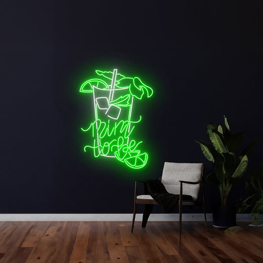 Mint To Be Mojito Led Sign