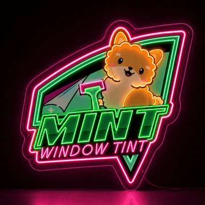 Mint Window Tint Custom Led Neon Sign - Shineneon